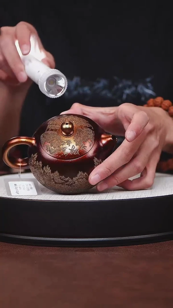 茶杯紫砂贝壳烧 西施