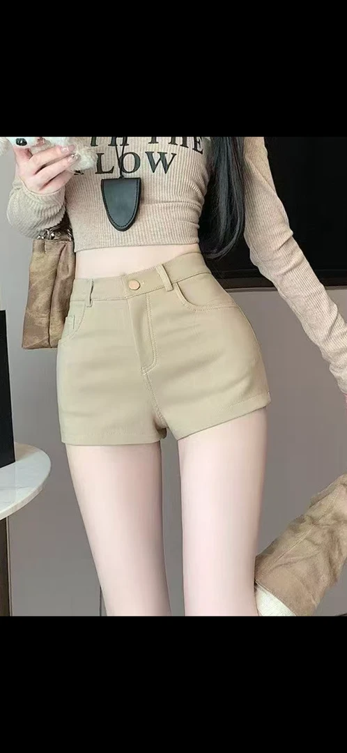 高腰超好看百搭热裤