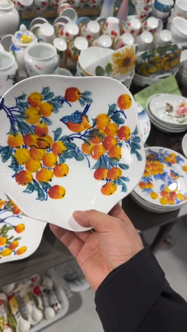 其他景德镇高温瓷（不规则盘子）