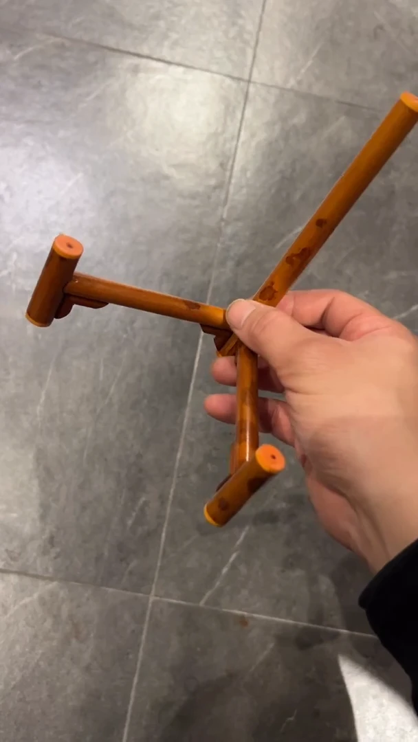竹福建红湘妃竹赏盘架