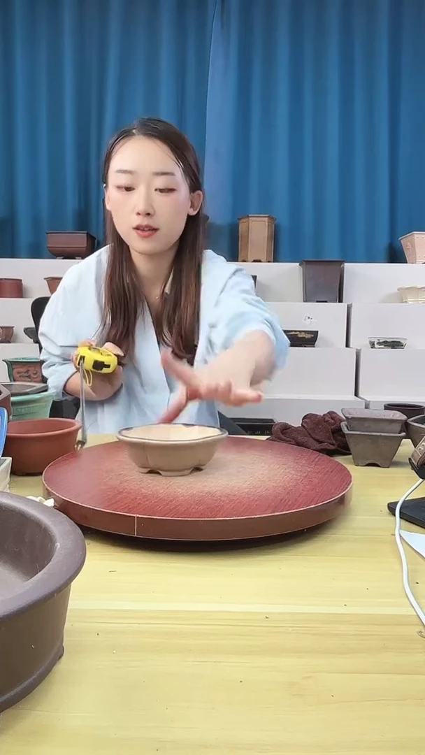 紫砂花盆花盆浅草紫砂花盆