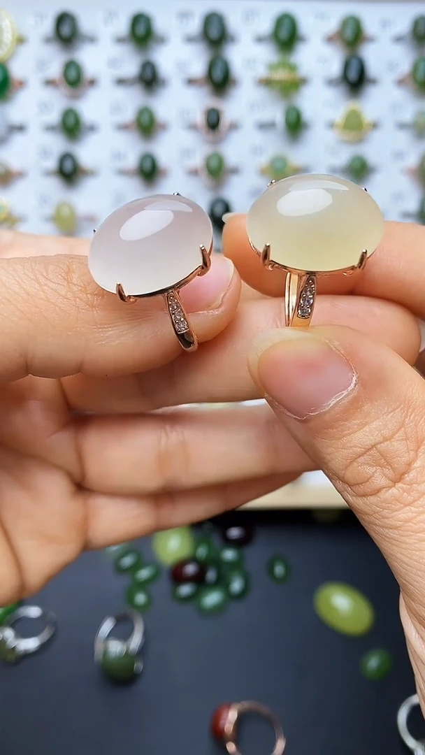 【闪购商品】和田玉戒指未镶嵌1