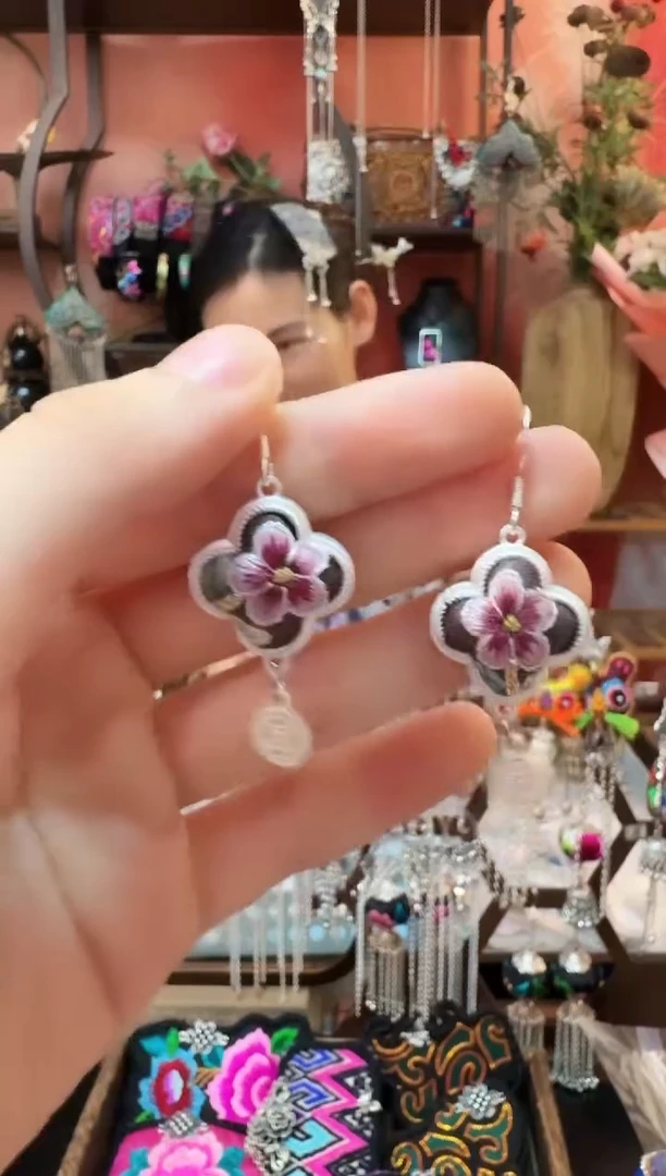 织绣扣*妖云织谣民族风精美饰品121
