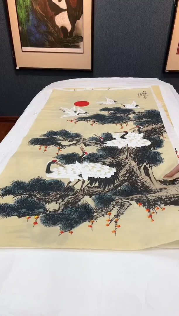 国画九霄甄选国画作品HF022