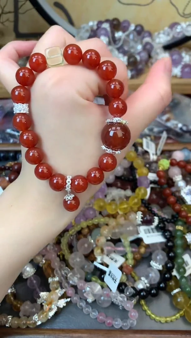 【闪购商品】玛瑙手饰未镶嵌126手串