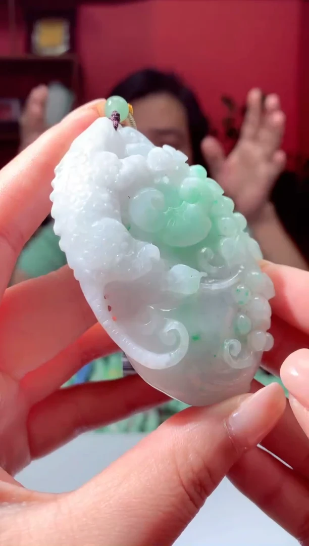 吊坠(不含链)未镶嵌翡翠天然缅甸翡翠A货