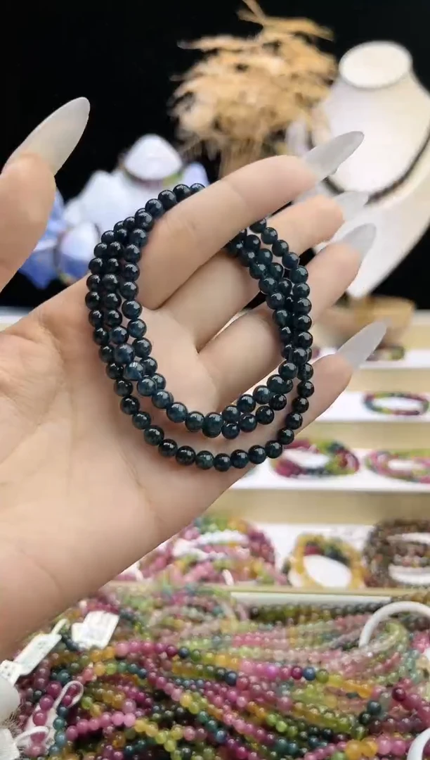 【闪购商品】碧玺/未镶嵌J5mm+碧玺多圈多样性发货