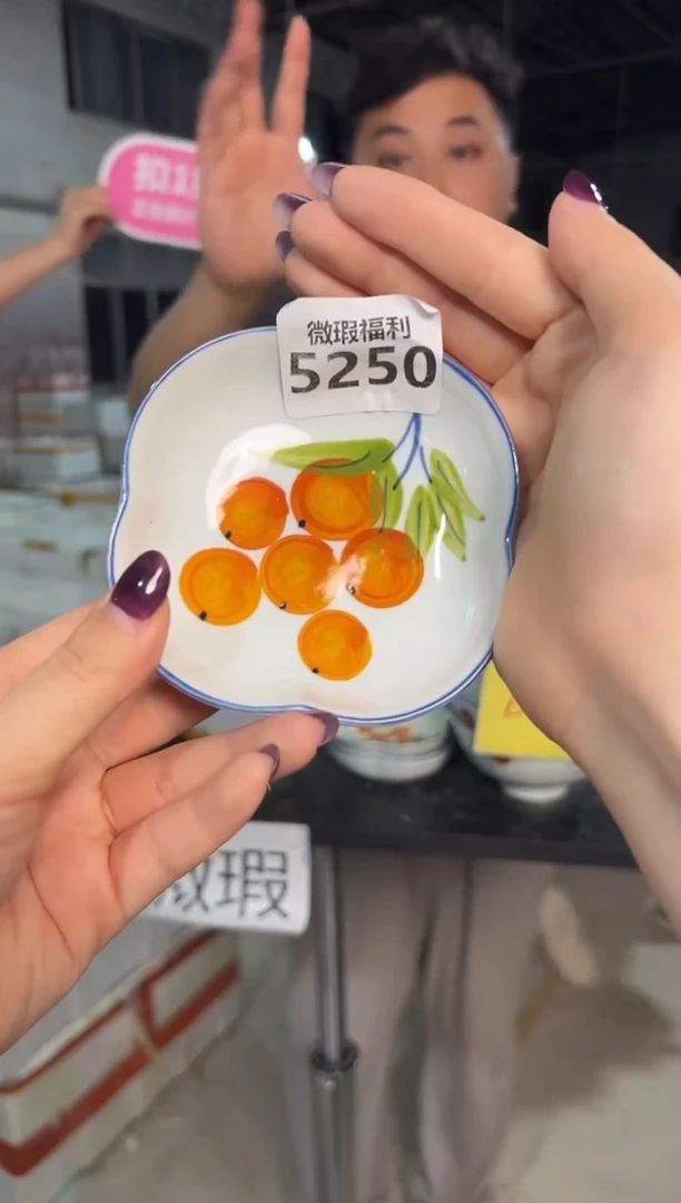 陶瓷景德镇高温釉下手绘陶瓷