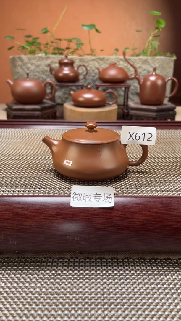 茶壶紫砂【微瑕】纯手工X613