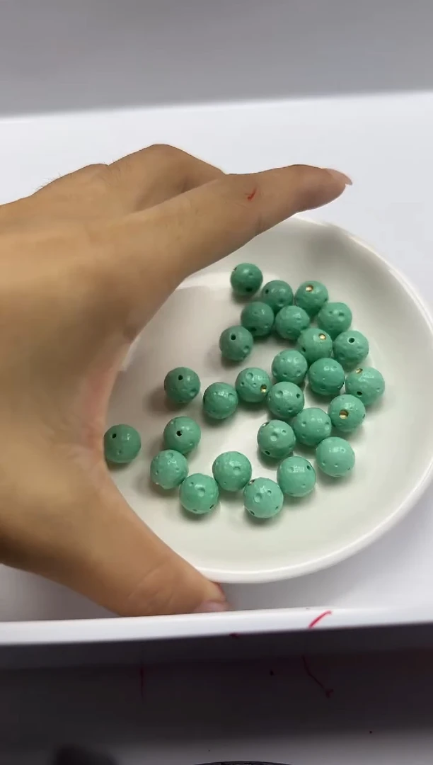 玛瑙/玉髓颈饰银S800镶嵌x1200绿*松刻金*1颗