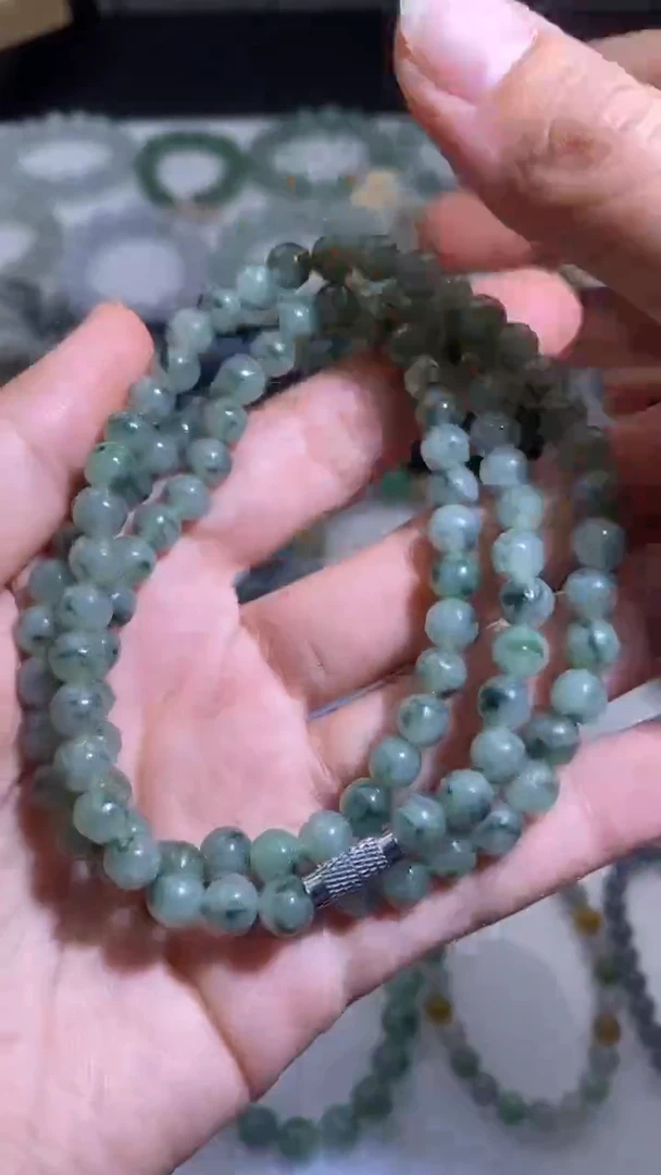 项链未镶嵌翡翠天然翡翠a货