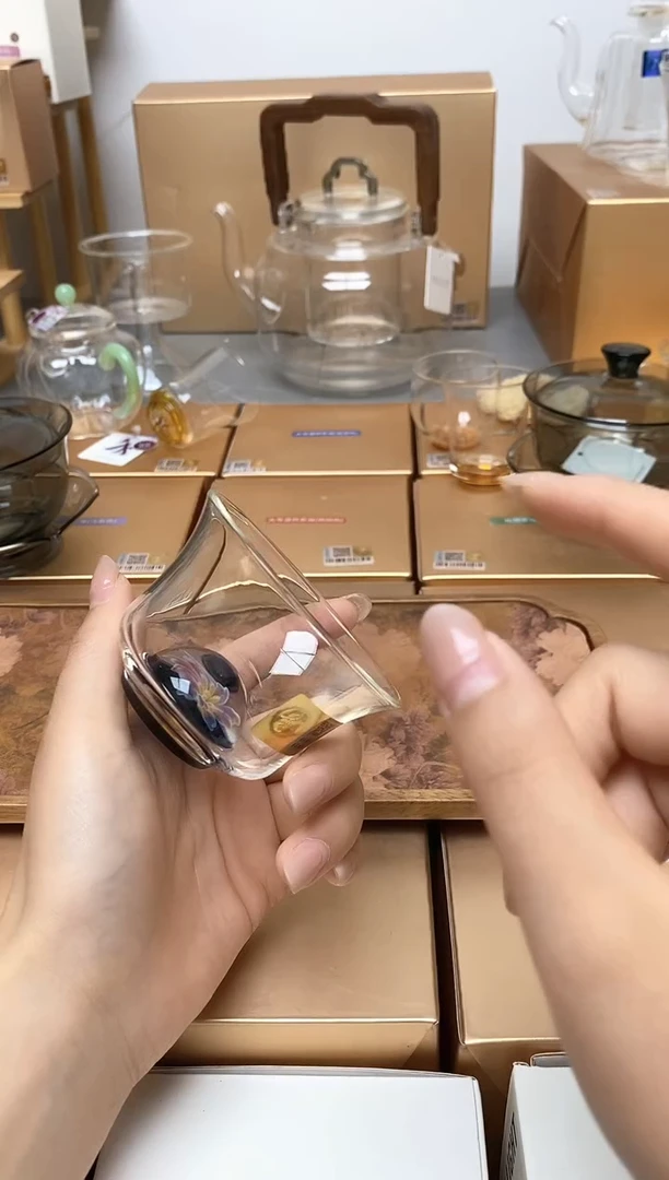 禾器花语清杯微瑕无原盒