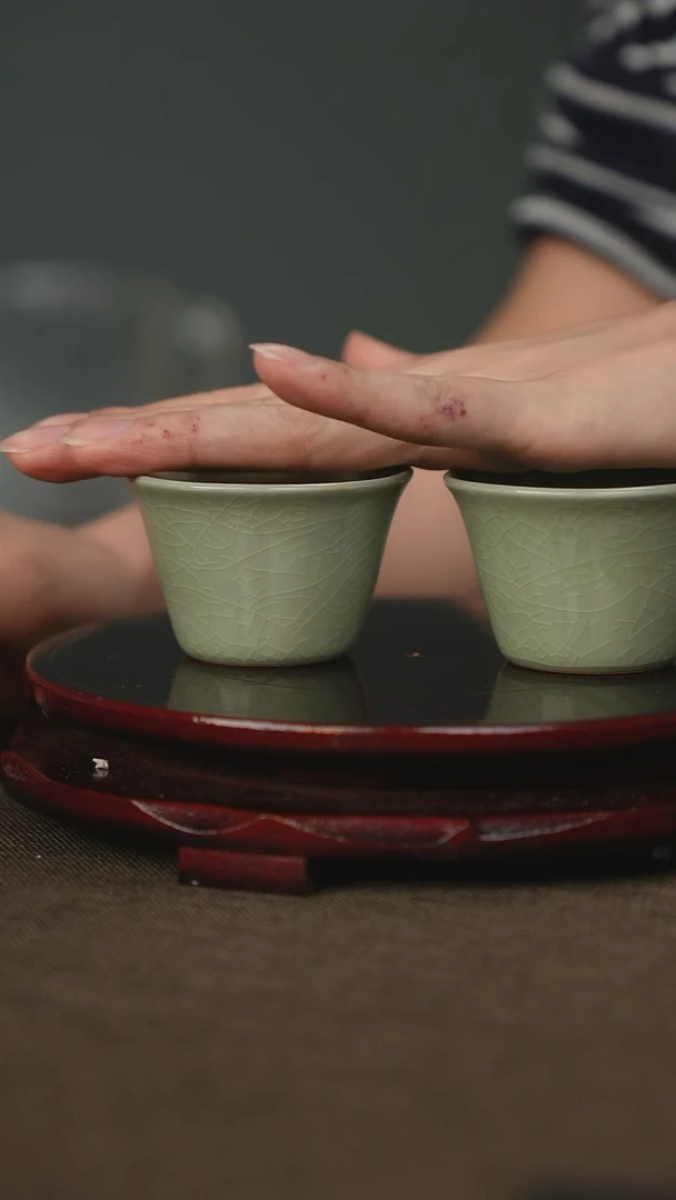 微瑕 汝瓷 主人杯