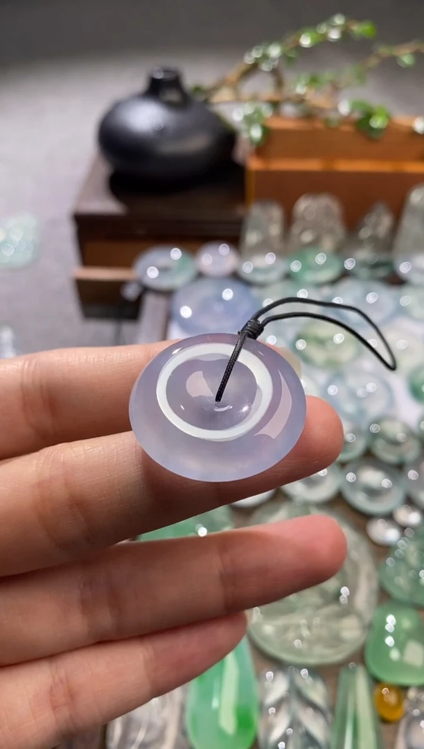 吊坠(不含链)未镶嵌翡翠扣子