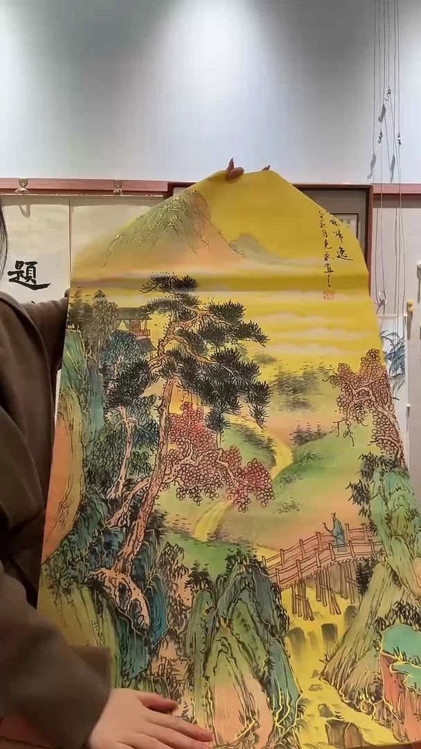 书法jx陈老师国画作品一件