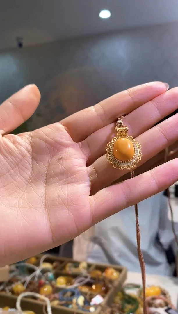 裸石琥珀未镶嵌天然琥珀蜜蜡首饰