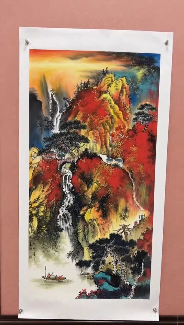 国画莫远峰-国画作品-22