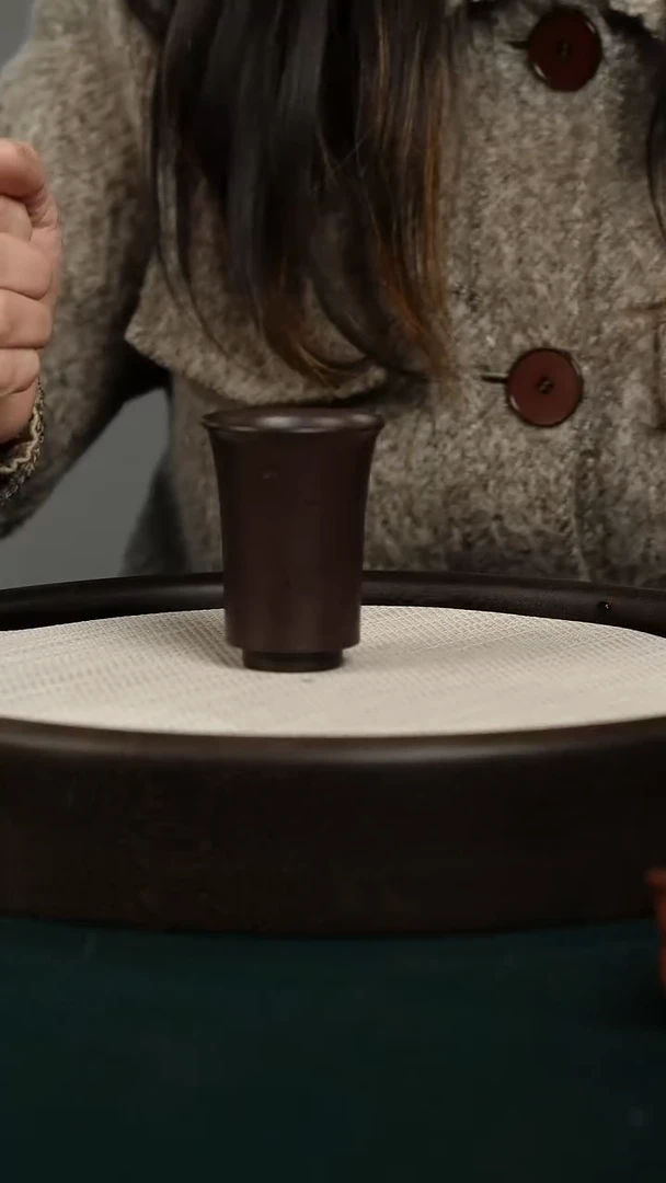 【闪购商品】紫砂茶壶茄皮紫泥闻香杯