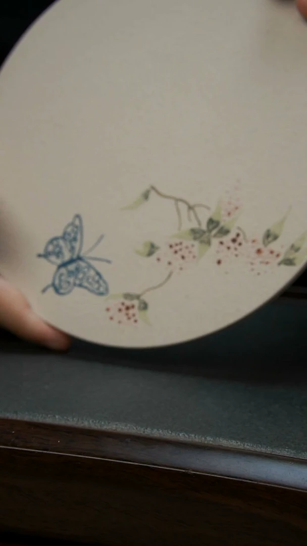 【闪购商品】紫砂茶壶白泥蝴蝶干泡