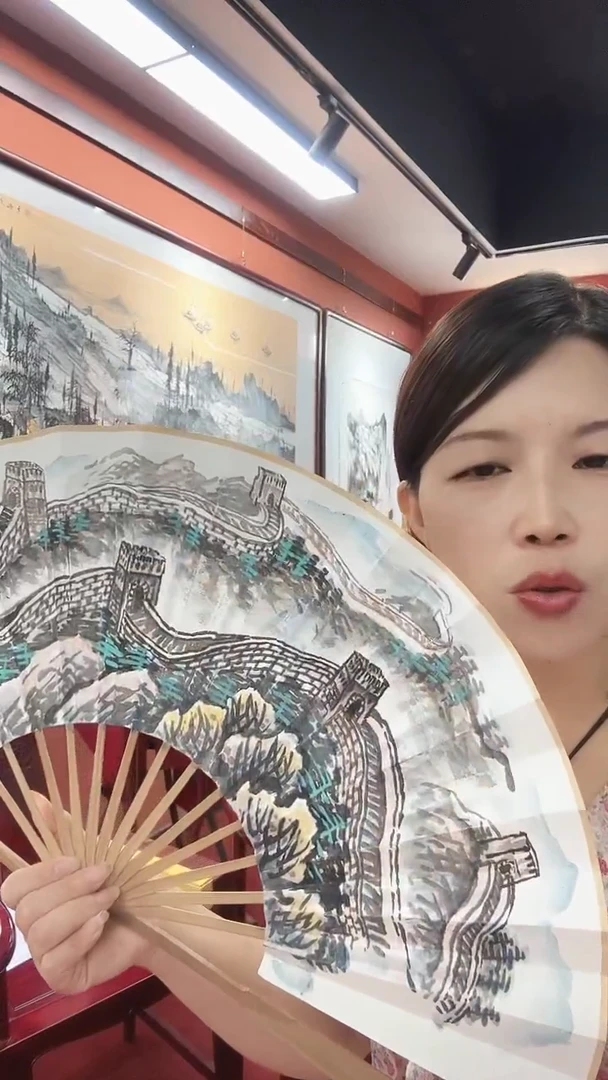 国画陈朝文/国画/扇面