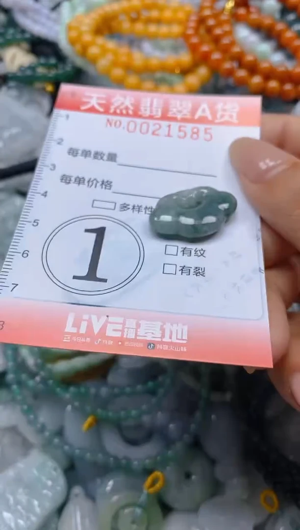 翡翠未镶嵌颈饰闪购0021585