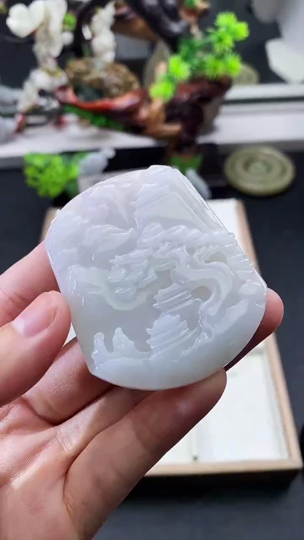 颈饰未镶嵌翡翠天然缅甸A货翡翠