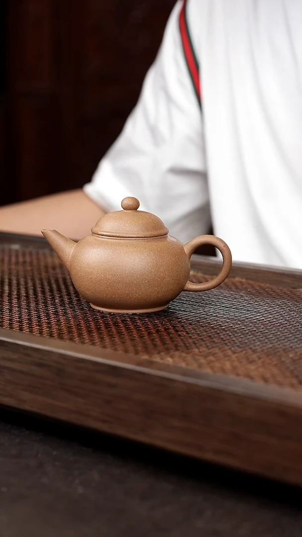 茶壶紫砂芝麻绿水平