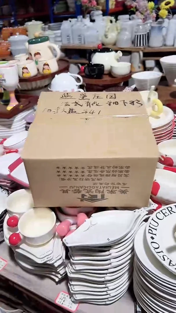 碗盒子10英寸大盘微瑕 凑满20元包邮