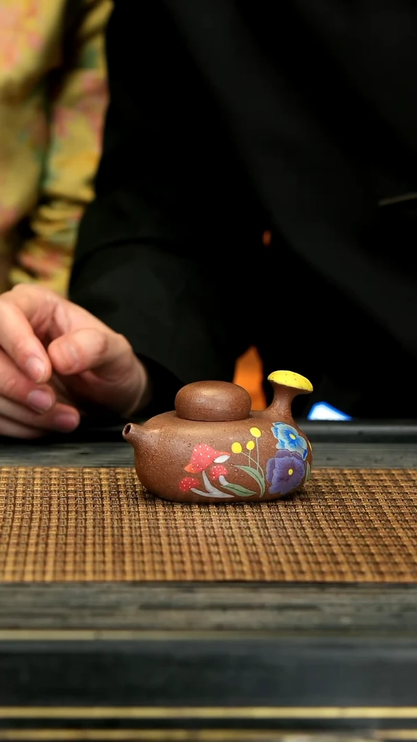 【闪购商品】紫砂茶壶TZP55雨花石 桂花砂