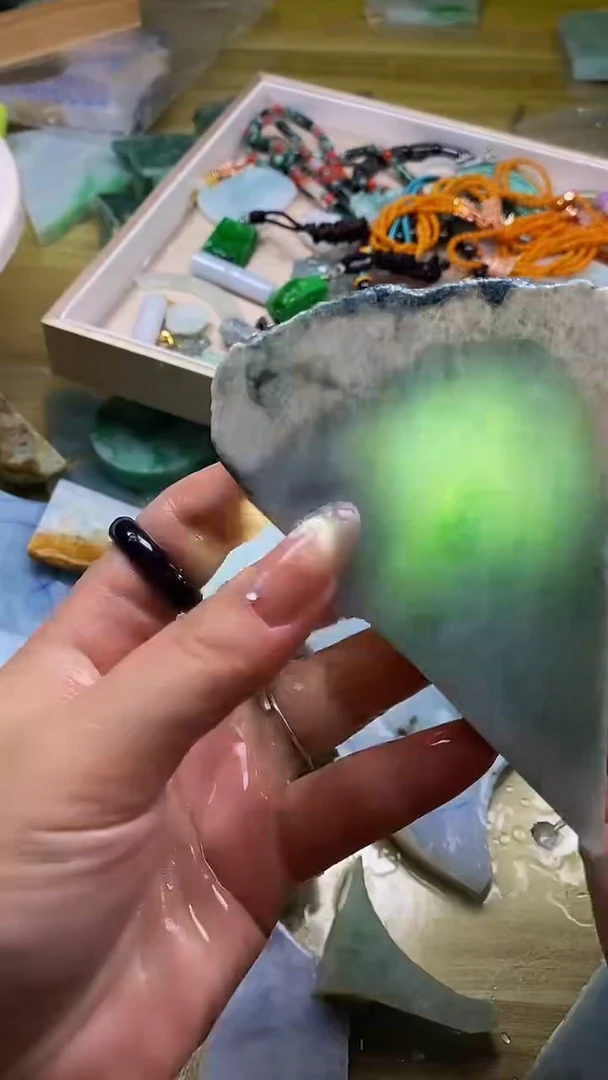 未镶嵌挂件翡翠缅甸天然翡翠A货357