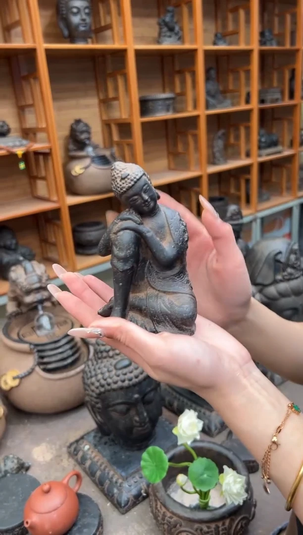 陶土【火山泥】睡佛