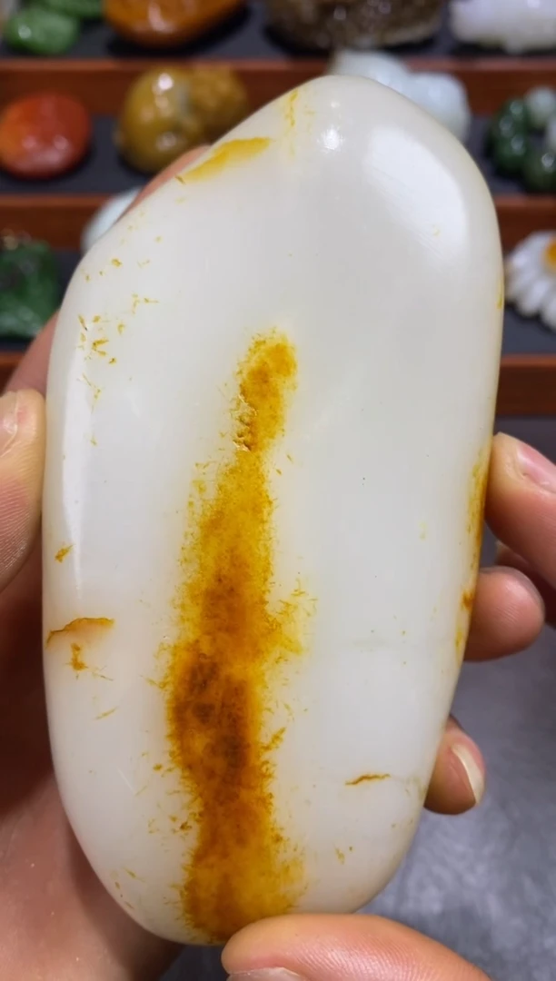 未镶嵌和田玉把件云****.和田玉