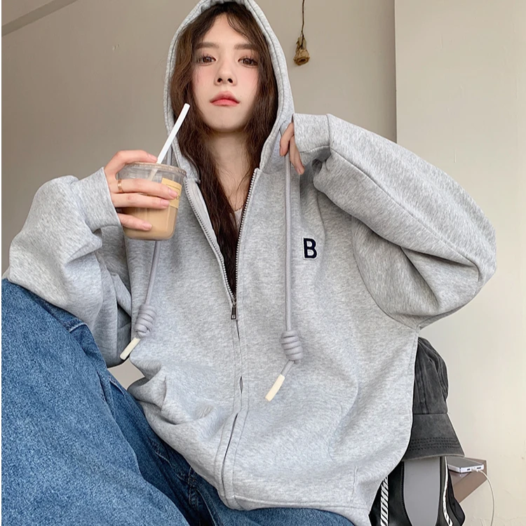 全额运费补贴潮流洋气字母卫衣时尚减龄气质秋季宽松卫衣日常百搭