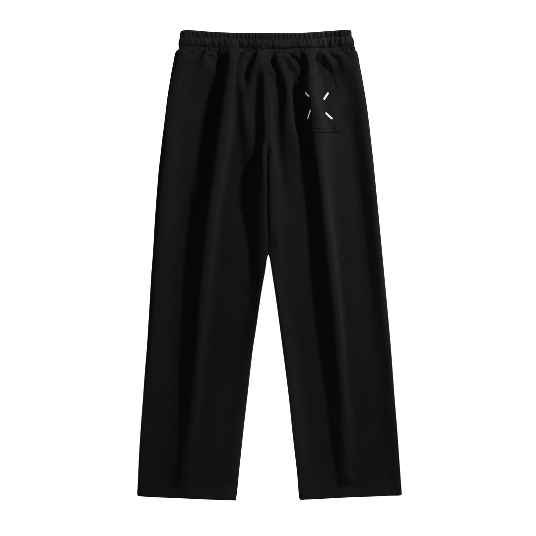 PAULASARA 冬季加厚加绒简约百搭纯色卫裤时尚运动休闲裤