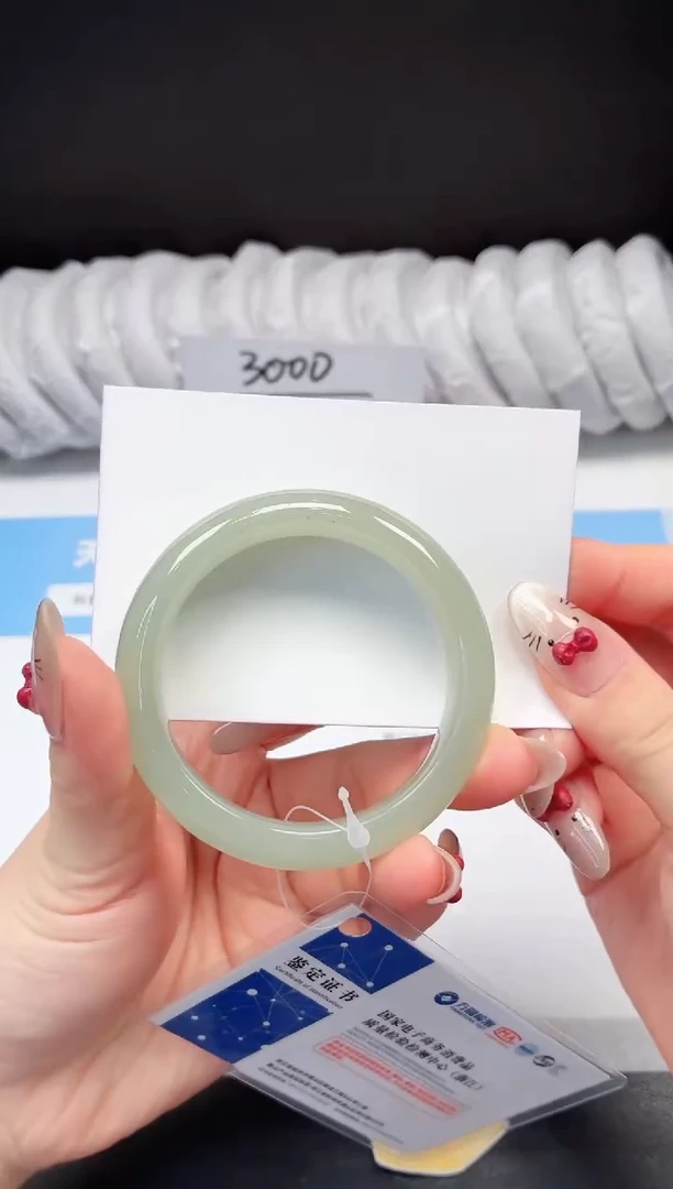 未镶嵌手镯石英质玉14/东陵52.3