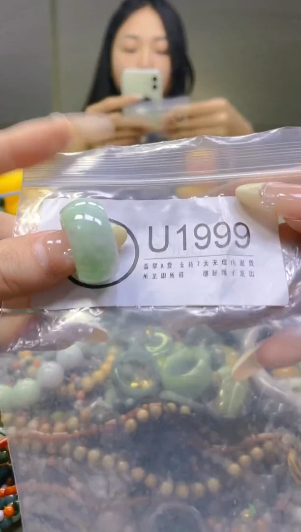 翡翠未镶嵌颈饰16/U/翡翠A货一图一物