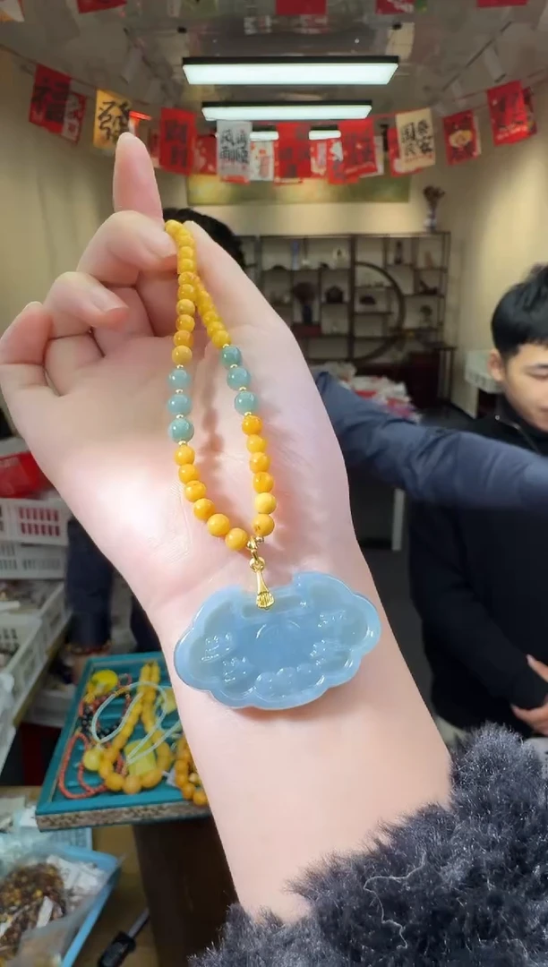 颈饰未镶嵌翡翠多样性发一件 361