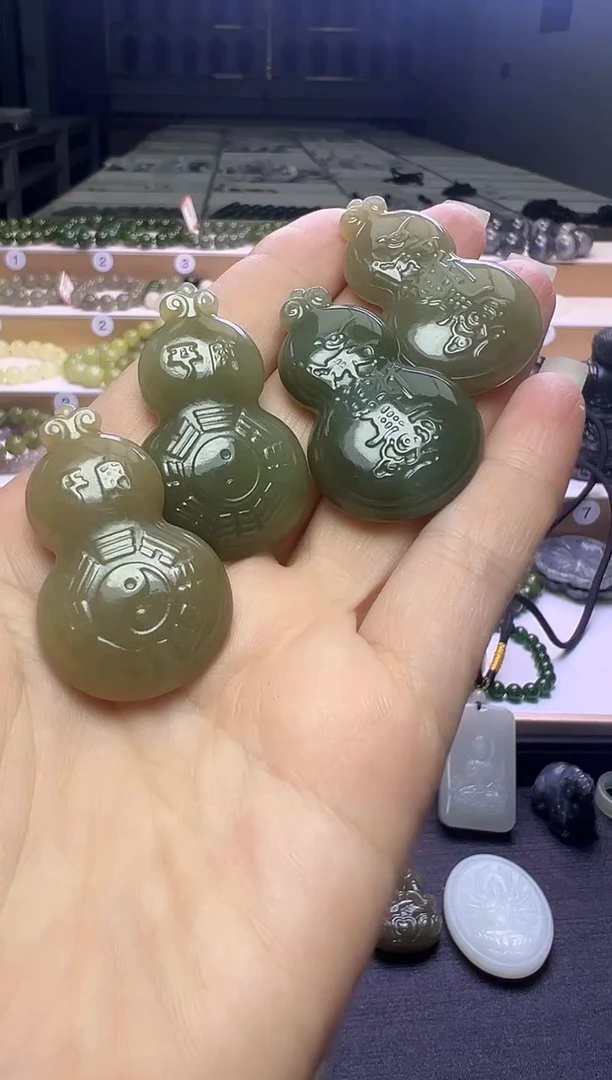 颈饰未镶嵌和田玉89号链接多样性发一（先拍先挑）