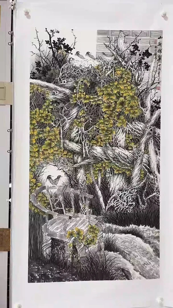 国画商老师国画作品38