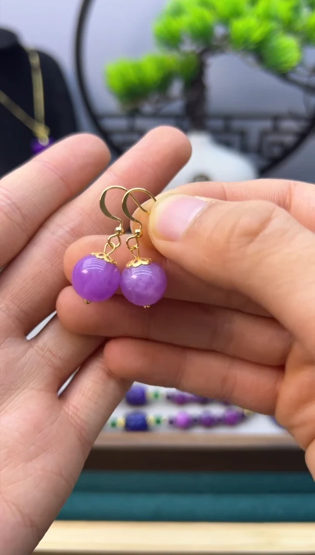 【闪购商品】翡翠颈饰14K金镶嵌E330