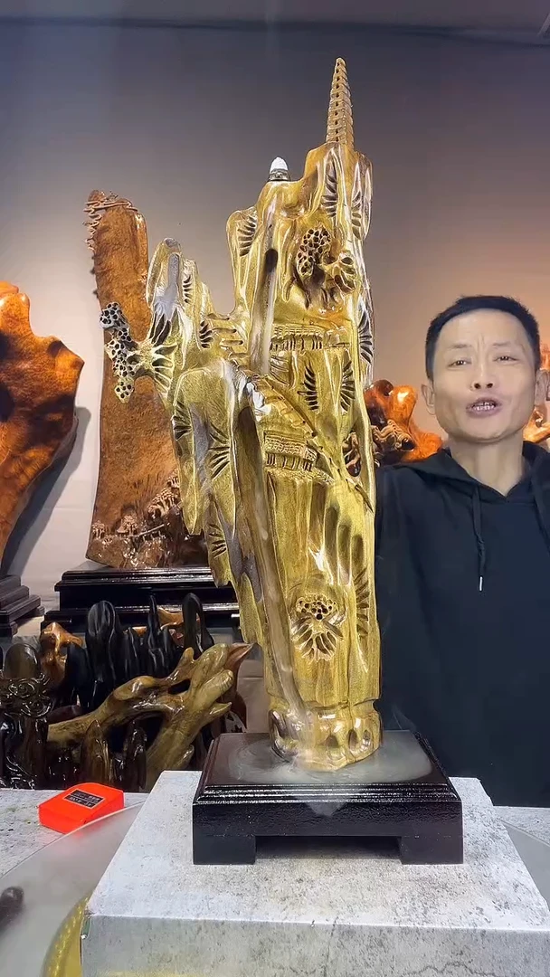 金丝楠富**?小叶桢楠随行摆件28