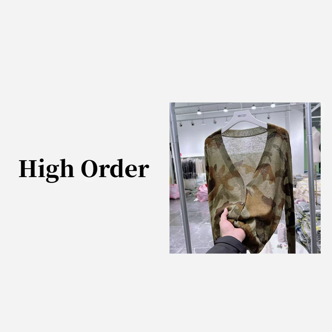 【YM高货】NN1321新款重工毛感开衫针织上衣长袖时尚休闲百搭