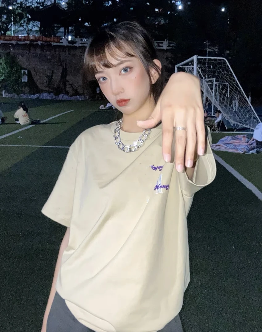 ME家闭眼冲了！这个价格只能炸裂！平时不炸的价格！280克刺绣短袖