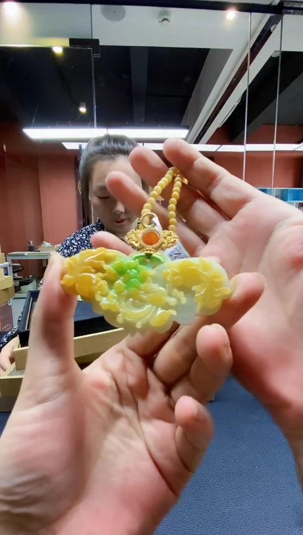 颈饰未镶嵌翡翠翡翠吊坠