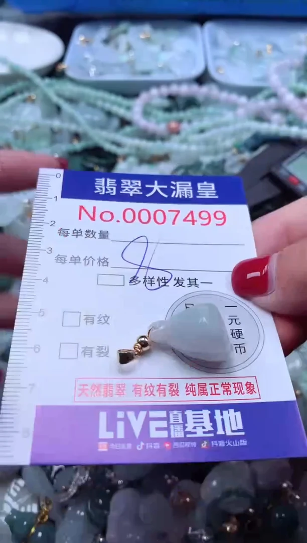 颈饰未镶嵌翡翠7499