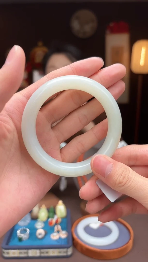 【闪购商品】和田玉y23【手镯58mm+】未镶嵌-