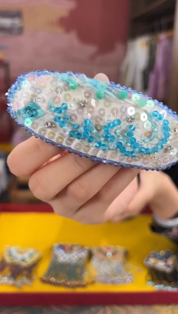 【闪购商品】刺绣非遗苏绣（发饰）