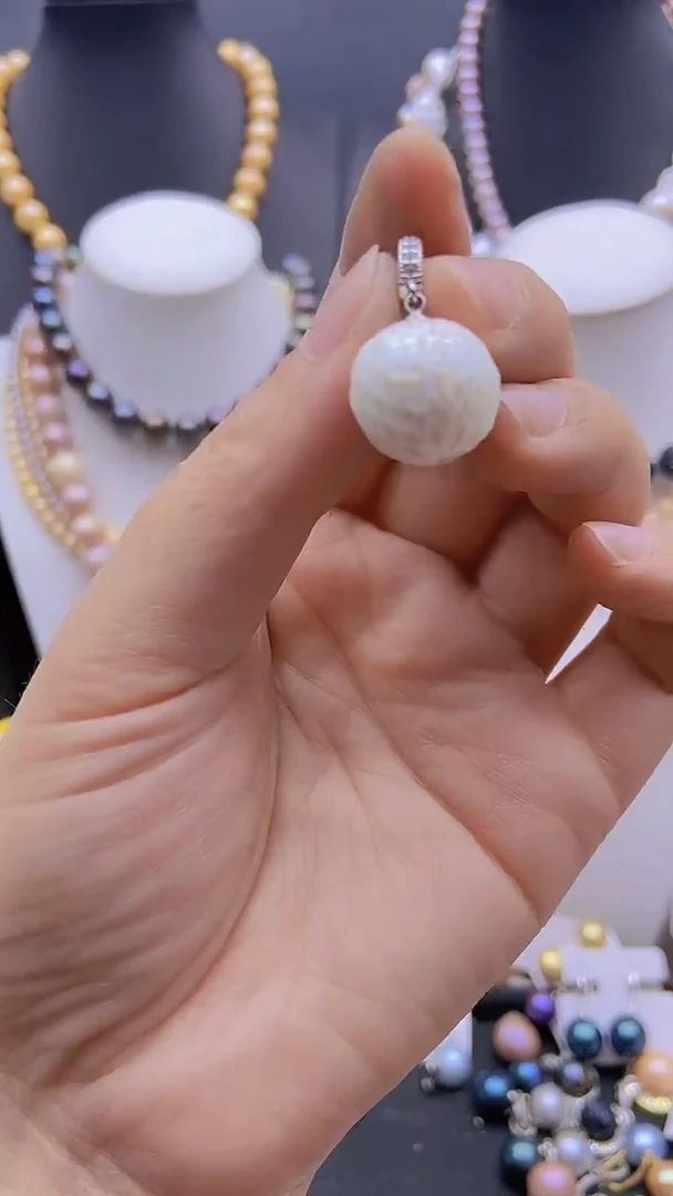 未镶嵌淡水珍珠原创设计4
