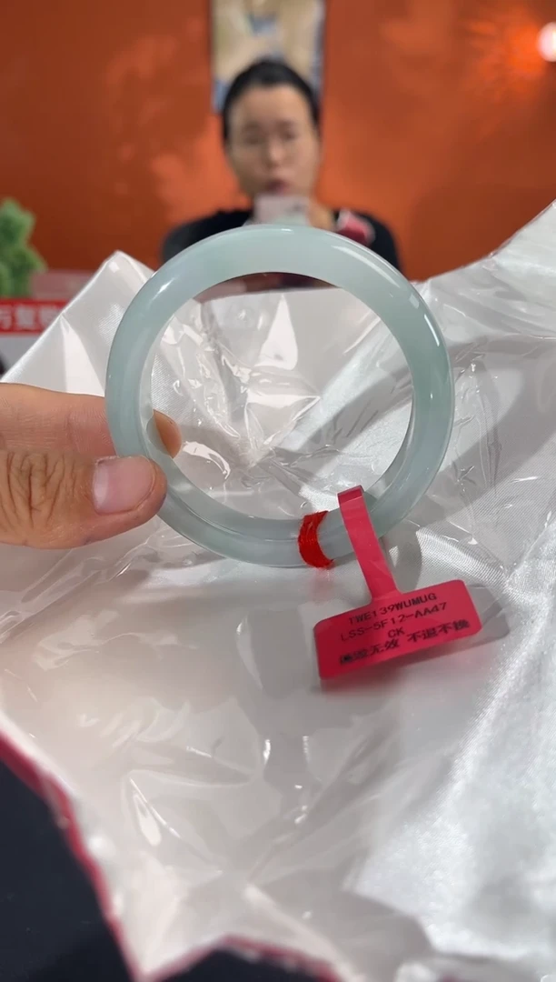 未镶嵌手镯翡翠2         圈口54