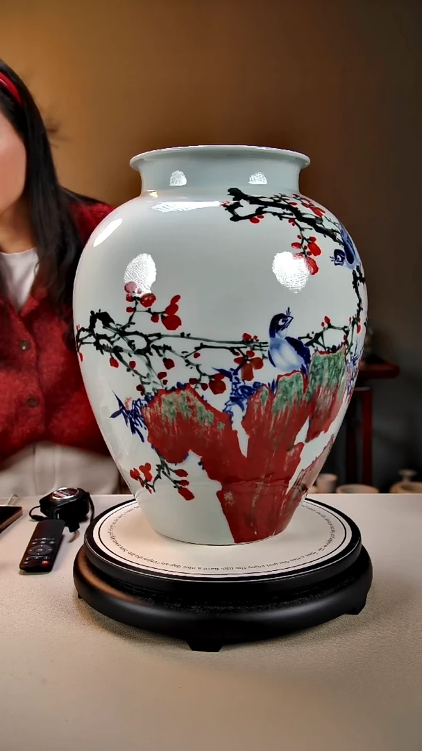 摆件陶景德镇手绘陶瓷31